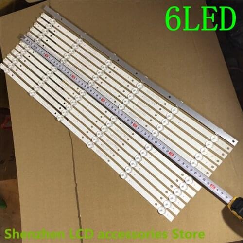 12piece/lot 55 inch use aluminium LCD TV backlight bar 55PUF6051/6031/6056/T3/55PFF5201/T3 100%NEW
