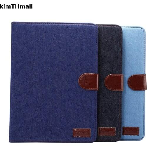Case For iPad Air 1 Air 2 5th 6 New iPad 9.7 2017 2018 case for iPad Pro Cover Smart Denim cowboy soft Tablets case kimTHmall