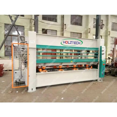 Woodworking Hot Press Machine 3 Layers 160tons Laminating Hot Press Door Press