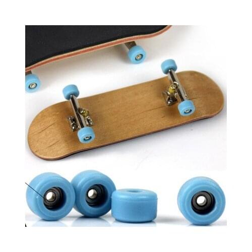 Wooden Fingerboard Professional Finger Skate Board Wood Fingerboars With Bearings Wheel Foam Tape Set Gift for Kids Children