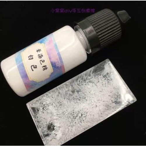 11 Colors 10ML Epoxy Resin Pigment Liquid Colorant Dye Ink Diffusion Resin Mold Jewelry Making Kit Art Craft E56C