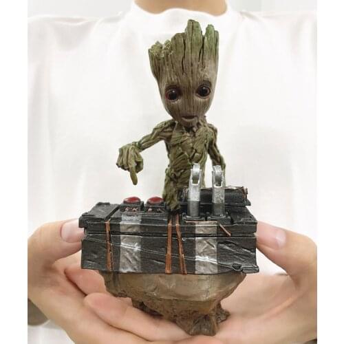 [New] Movie Super hero Tree Man Baby Action Figure statue Model Guardians of The Galaxy Model Toy Desk Decoration Gifts for Kids