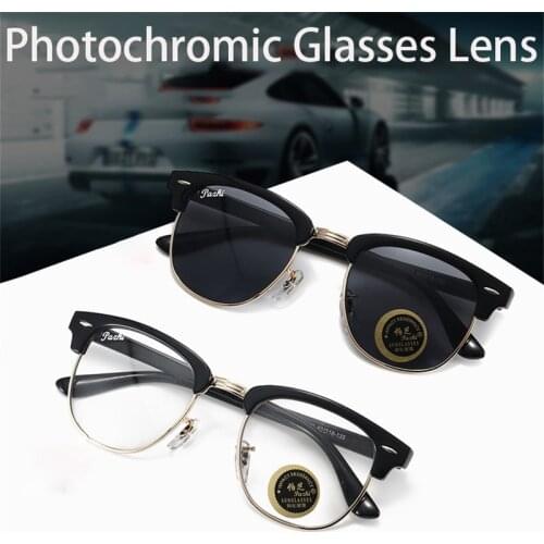 Evove Glass Photochromic Glasses Male Women Unisex Chameleon Sunglasses Men Crystal Stone Transition Eyewear Anti Scratch