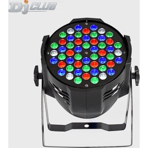 Dj Par Light 54X3W Rgbw Wash Light Led Stage Light For Wedding Birthday Christmas Party Show