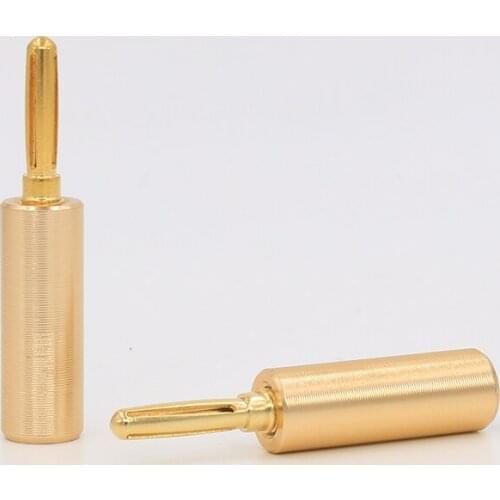 Vb-091 audio 24K Gold Plated Banana Speaker Plug 4PCS