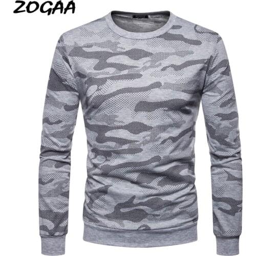 ZOGAA Compression Shirt Men Fitness T Shirt Fitness Camouflage Tshirt Workout Sportswear Long Sleeve T Shirt Men