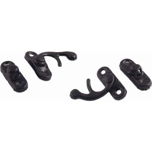 10 set Small Size Bronze Metal Horns Locks Catch Curved Buckle Horn Lock Clasp Hook Lock Clasp Jewelry Box