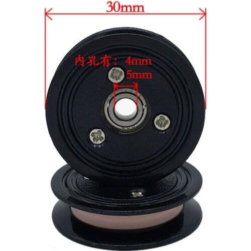 1002 Combination Wire Wheel Ceramic Plastic Wire Wheel for Tension Gun Pay-off Frame