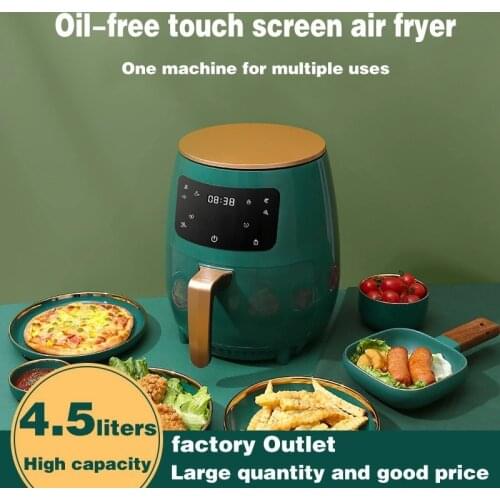 1400W 4.5L Health Fryer Cooker Smart Air Fryer Airfryer Oil Free Multi-function Smart Chicken Fryer French fries Frying Pot