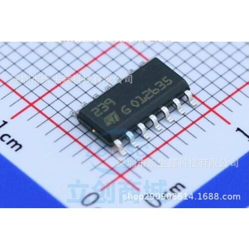 5/PCS LM239 LM239DT Sop-14 Patch 239 Linear Comparator Chip Brand New & Original Spot