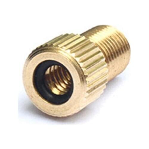 80%HOT 10Pcs Presta to SchraderS1 Valve Adapter Converter Bike Cycle Bicycle PumpS1 TubeS1