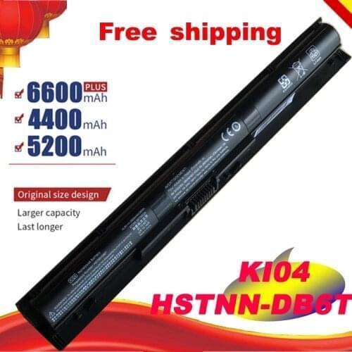 4Cell KI04 Battery for HP Pavilion 15-ab292nr 14-ab000 17-g000~17-g099 HSTNN-DB6T/LB6R HSTNN-LB6S/LB6T 800049-001 Free Shipping