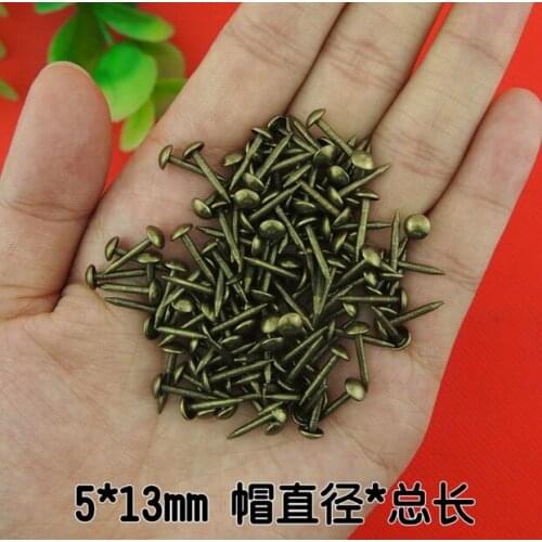 Antique Tacks Iron Decorative Upholstery Tacks bronze Bronze decorative sofa bubble nail 5mm*13mm