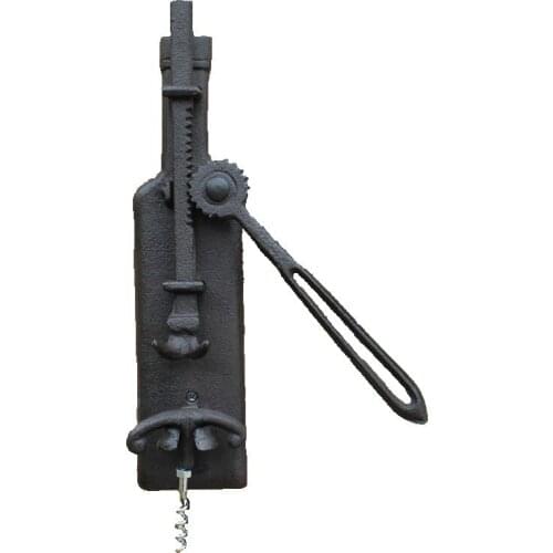 Home Bar Decoration Cast Iron Wall-mounted Wine Bottle Opener