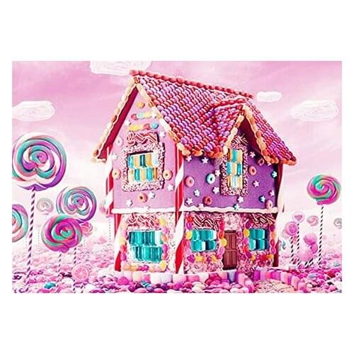 Fantasy Candy House Post-modern Tin Signs Movies American Style Adornos Para Casa Decoracion Sala De Metal