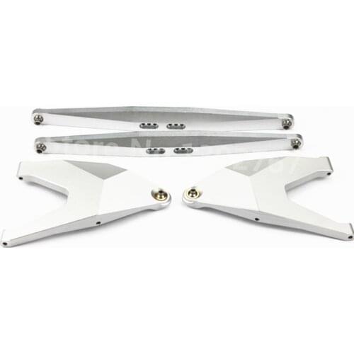 RC Car Alloy Front And Rear Lower Suspension Arms Metal OP Swing Arm Pull Rod For 1/7 TRAXXAS UDR Unlimited Desert Racer Upgrade