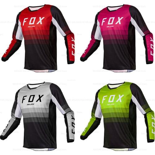 2021 Motorcycle Mountain Bike Team Downhill Jerseys Raudax Men MTB Offroad Bicycle Locomotive Shirt Cross Country Cycl Clothing
