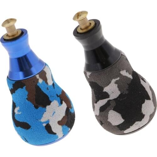 Gourd Shape Knob EVA Reel Handle Knob Anti-corrosion for Baitcasting Reels