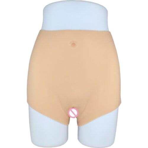 RAOPIN Silicone Realistic Vagina Panties Pussy Pants Transgender Sexy Fake Vagina Crossdresser Enhancer Hip Pad Draag s Tits