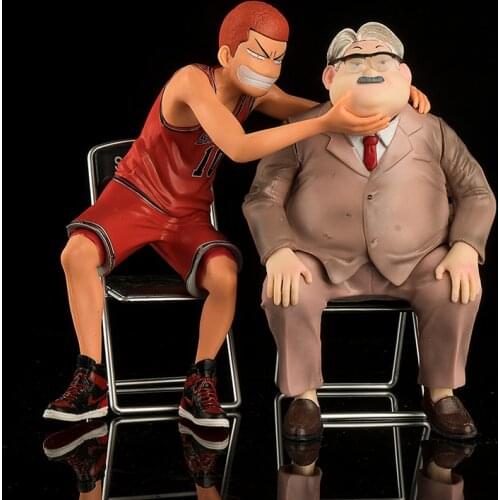 SLAM DUNK Sakuragi Hanamichi Hisashi Mitsui Ryota Miyagi Kaede Rukawa Takenori Akagi GK Figure Model Toys