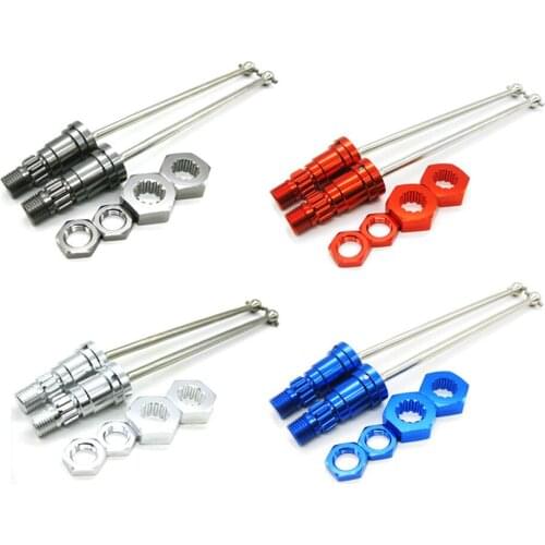 Alloy CNC Front or Rear Drive Shaft 2pcs/set Fit for 1/5 Traxxas MAX-X TRX X-Maxx XMAXX Truck