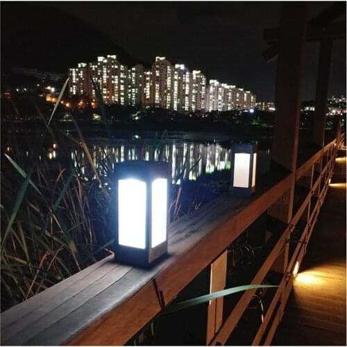 8LEDS Outdoor Path Light Spot Lamp Solar Power Yard Garden Lawn Landscape Lamps Waterproof 18650 Rechargeable Battery
