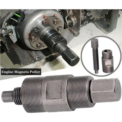 SPEWPRP Universal Motorcycle 24mm 27mm Double-head Magneto Motor Pull Code For CG125 GY6 50CC 125CC Motorcycle Repair Tool
