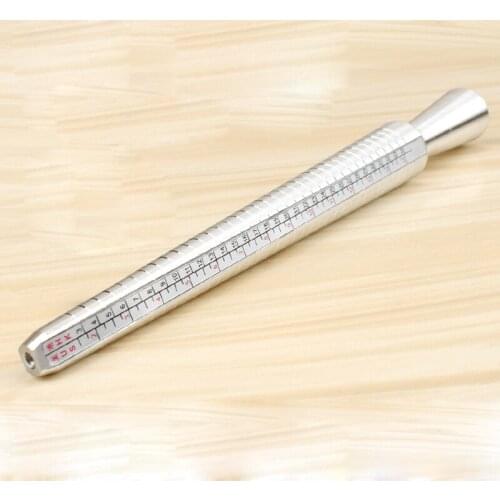 1Pcs Aluminum Metal Ring sizers Measuring Ring size tool For US EU Japan Size Jewelry Tools CMB
