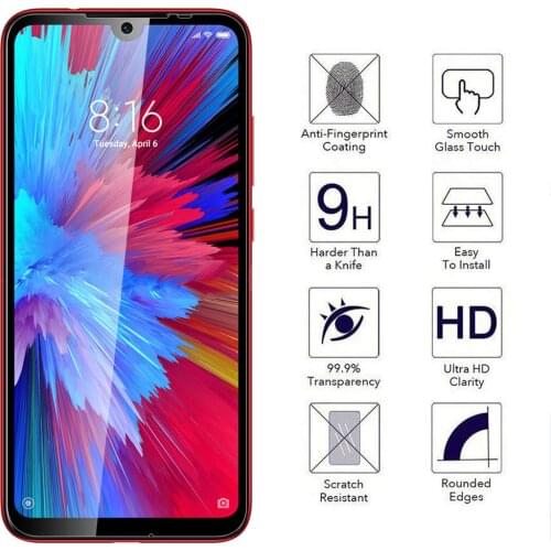 9D Tempered Glass Screen Protector For Xiaomi Redmi Note 7 Pro Cover Full Body Redmi Note 6 Pro Note 7 Protective Glass