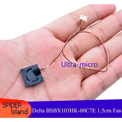 Delta BSBX103HK-00C7E 1.5cm 1504 3.3V 5V Ultra Mini Side Lateral Blowing Blower Fan