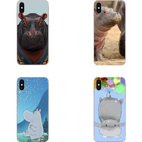 For Huawei Honor Mate 20 p40 lite pro 10i 20i 8S lite Y9 Y7 Y5 Prime 2019 2018 TPU Cool Best Hippo Animal Cartoon