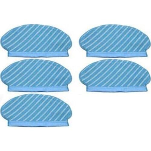 Hot TOD-5Pcs for Ecovacs Deebot Ozmo 920/950 Vacuum Cleaner Parts for Ecovacs Deebot Ozmo 920/950 Replacement Mop Cloth Pad