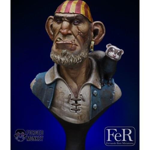 1/16 Thornley & Ratch Equipped with two state parts Resin kit Figure Bust GK Fantasy Theme Uncoated No colour