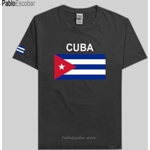 Cuba Cuban mens t shirt jerseys nation team tshirt 100% cotton t-shirt fitness clothes country casual summer tees CU CUB