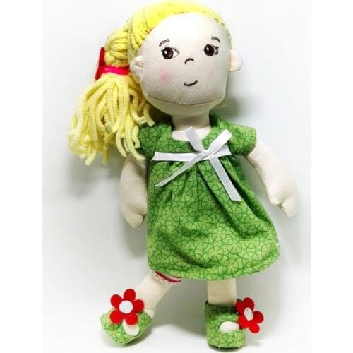 Free shipping 30cm High quality baby to sleep soft handmade dolls children comfort soft toys cloth doll baby doll gift girl