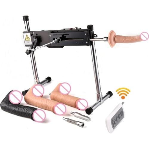 FAAK New Upgrade Sex Machine with Remote Control Super Silent Ultra Adjustable 30db 120W Sexual Stimulation,Sex Masturbation