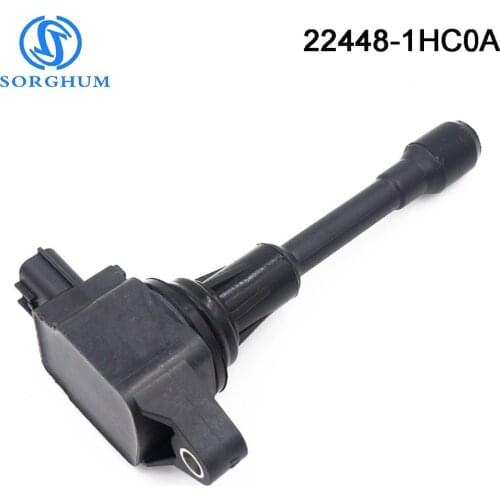New 22448-1HC0A Original Ignition Coil For Nissan Versa 1.6L 1.8L Versa Note 1.6L 2012-2015 22448-JA00A 22448-EA000 AIC-2408A