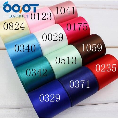 OOOT BAORJCT 1742711,high quality 10Yards 38mm Solid Satin Ribbon Bag Clothing Shoe Material Gift Wrap Bakery Package Hairbow
