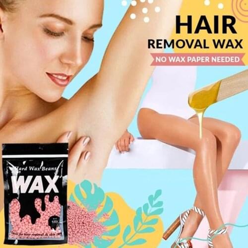 Depilatory Wax Beans Solid Hard Wax Beans Unisex Armpit Arm Legs Epilation Private Hair Removal Summer Hot Bikini Hair Removal