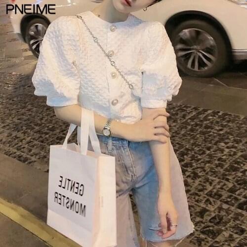 Pneime Short Sleeve Shirts For Women