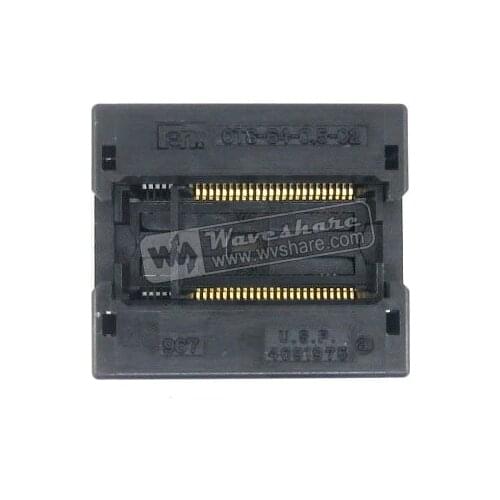 SSOP48 TSOP48 OTS-48(64)-0.5-02 Enplas IC Test Burn-in Socket Programming Adapter 0.5mm Pitch 6.1mm Width