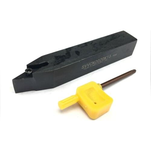 SVVCN2020K16 External Turning Tool Holder S Type Screw CNC Lathe Turning Tool Cutter