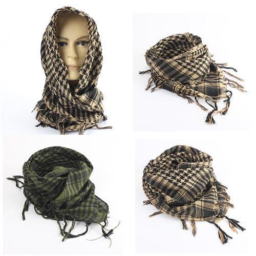 Unisex Lightweight Plaid Tassel Arab Desert Shemagh KeffIyeh Scarf Wrap Pashmina Super soft and light weight