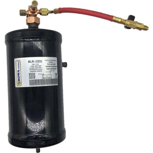 3L vertical liquid refrigerant receivers are installed in freezer dryer or commerce air conditioner