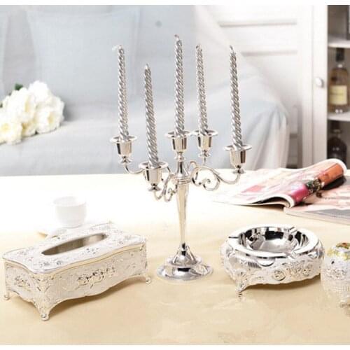 Vintage Acrylic Tissue Box Holder Living Room Luxurious Napkin Storage Case Decorative Paper Holders for Home Hotel Car Ornament