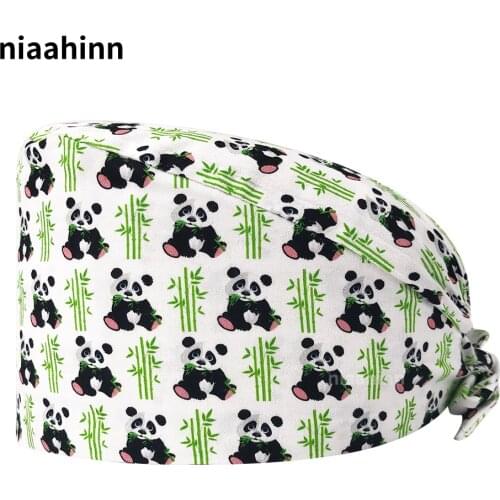 High Quality Hospital Medical Caps Women and Men Cotton Fabric Surgery Dental Clinic Doctor Nursing Work Hat Nurse Surgical Caps