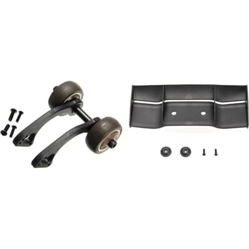 Tail Wing EB1008 for JLB Racing CHEETAH 1/10 Brushless & Tail Wheel Holder EB1007 for JLB Racing CHEETAH 21101 J3 SPEED