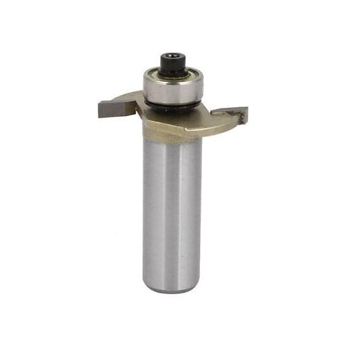 1/2" Shank Dia 1/8" Cutting Depth Ball Bearing T-Slot Slotting Router Bit