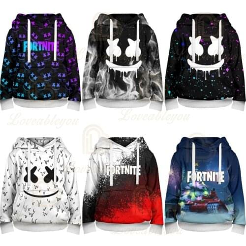 Fortnite Men and Women Childrens Wear Battle Royale 3d Swearshirt Boys Girls Victory Clothes Tops Kids Hoodie Teen Tops
