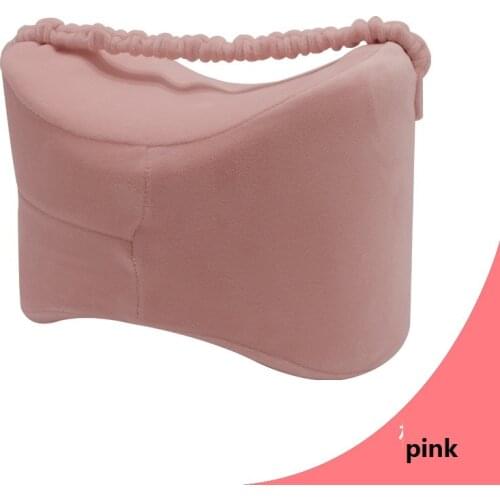 Pregnancy Body Memory Foam Pillow Orthopedic Knee Leg Wedge Foot Leg Cushion for Side Sleeper Sciatica Relief Contour